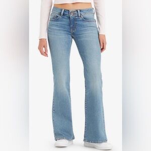 Levi’s Jeans - Women’s Distressed, Super Low Rise, Flare Leg Jeans. Size 28